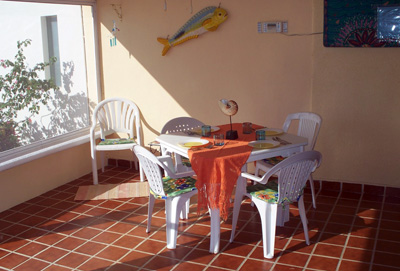 Screened in porch